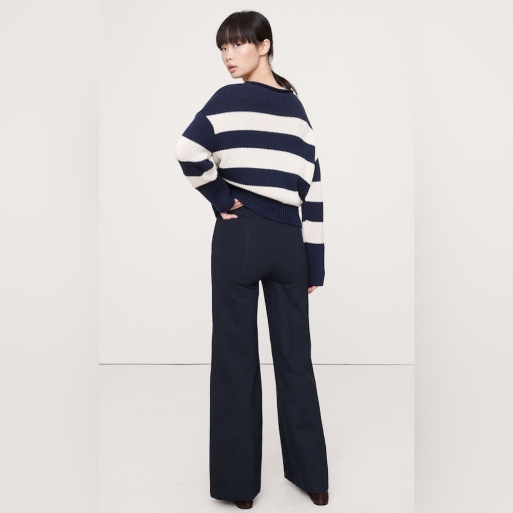 Banana Republic, Medium, Navy Wide Leg Pants - Picture 3 of 13